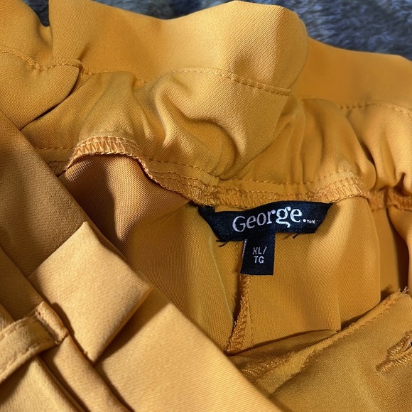 George paper bag waist pants - Picture 3 of 5